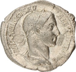 Roman Empire. Alexander Severus. Denarius. ND (222 - 235).