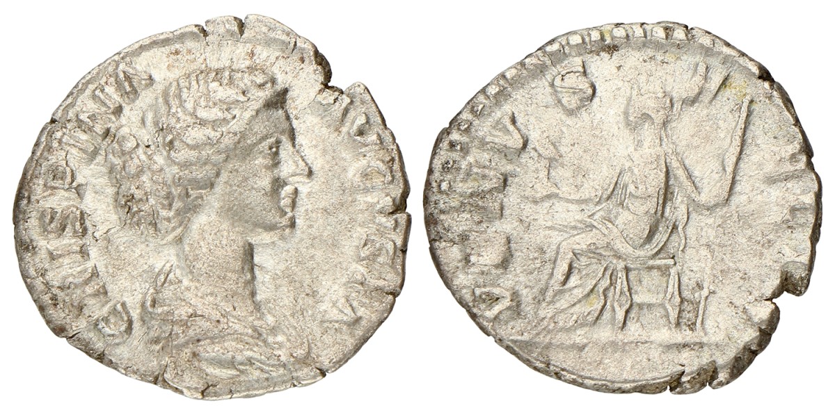 Roman Empire. Crispina. Denarius. ND (183).