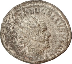 Roman Empire. Trebonianus Gallus. Denarius. ND (251 - 253).