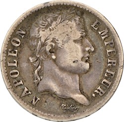 1 Franc. Napoleon. 1812. Zeer Fraai.