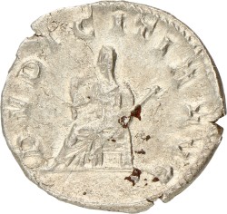 Roman Empire. Herennia Etruscilla. Denarius. ND (249 - 251).