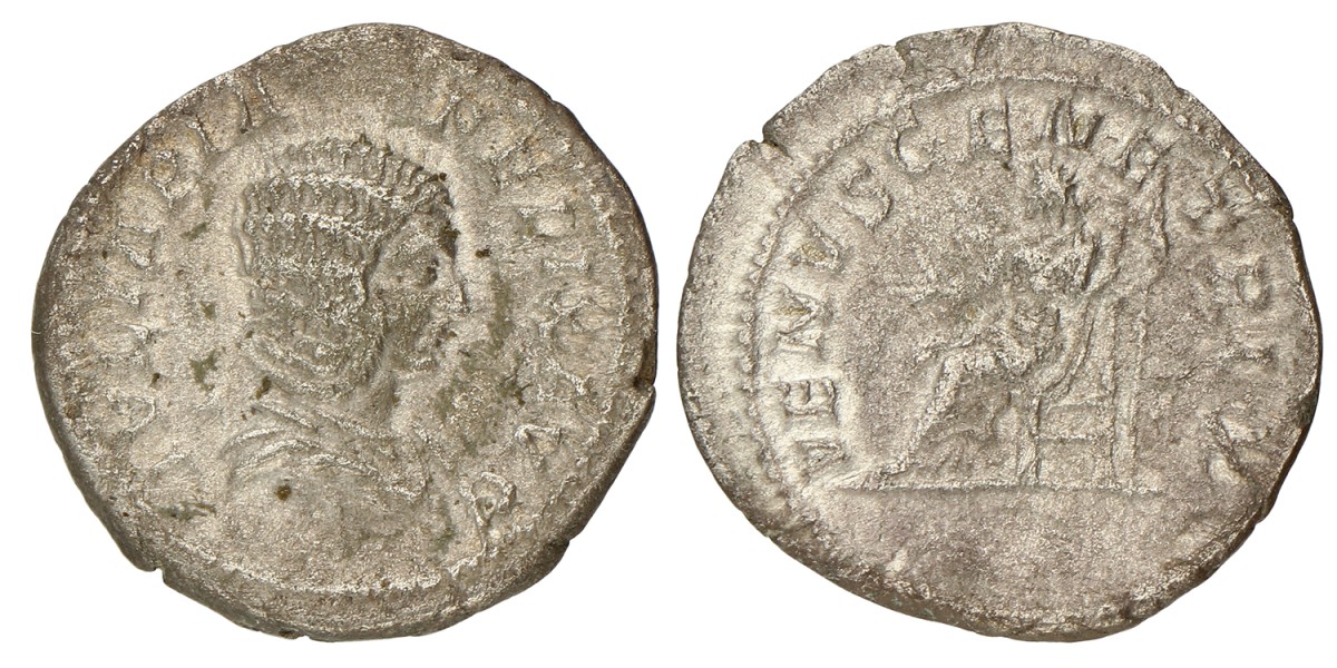 Roman Empire. Iulia Mamaea. Denarius. ND (235).