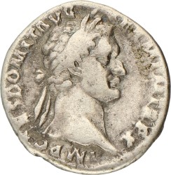 Roman Empire. Domitianus. Denarius. ND (81 - 96 AD).