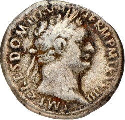 Roman Empire. Domitianus. Denarius. ND (81 - 96 AD).