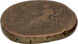 Roman Empire. Lucius Verus. Sestertius. ND (161 - 169).