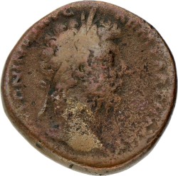 Roman Empire. Lucius Verus. Sestertius. ND (161 - 169).