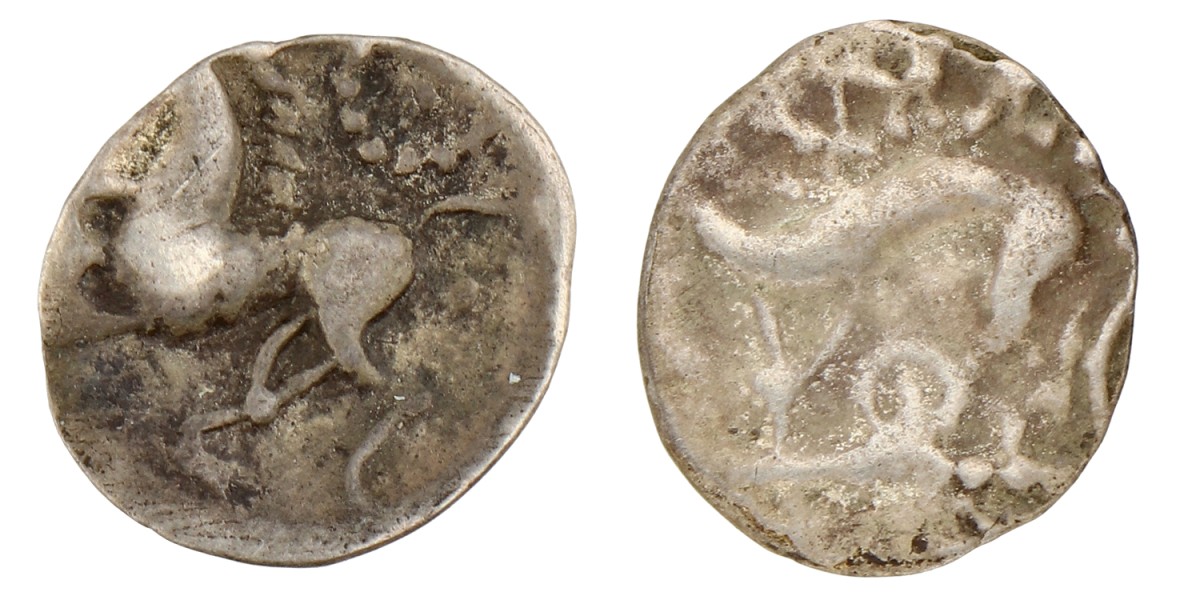 Celtic Tribes. Great Britain. Coritani. AR 12. ND (30 BC - 10 AD).