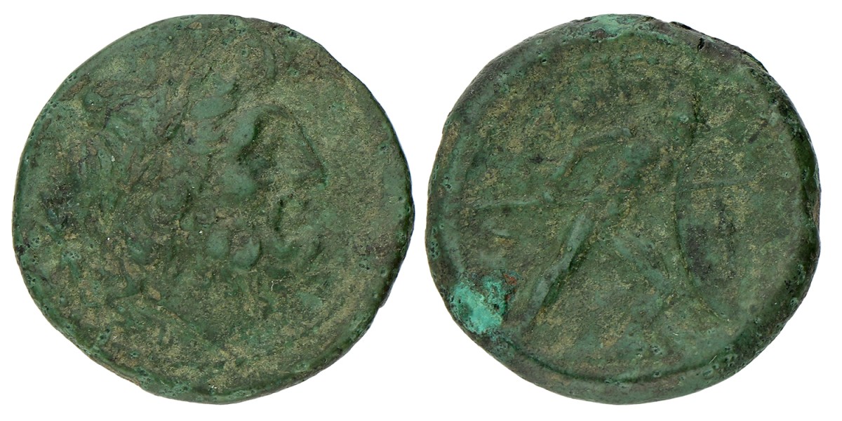 Italy. Bruttium (Brettii). AE 22. ND (211 - 208 BC).