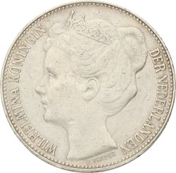 2½ Gulden. Wilhelmina. 1898. Zeer Fraai / Prachtig.