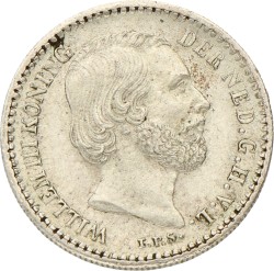 10 Cent. Willem III. 1885. Prachtig.