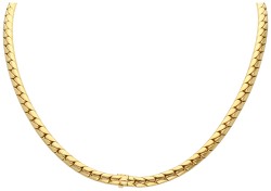 Parure Patek Philippe 18K geelgouden collier bezet met ca. 2.30 ct. diamant.