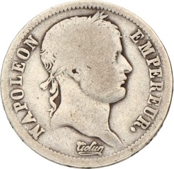 2 Francs. Napoleon. 1812. Fraai +.