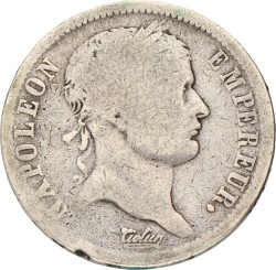 2 Francs. Napoleon. 1813. Fraai.