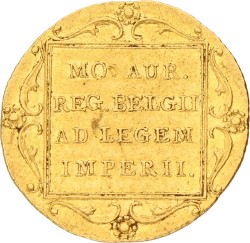 Gouden Dukaat. Willem I. 1818 U. Zeer Fraai +.