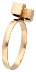 Björn Weckström 14K geelgouden "Gold Tower' ring.