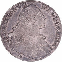 German states. Bavaria. Maximillian III Joseph. Thaler. 1771 A.