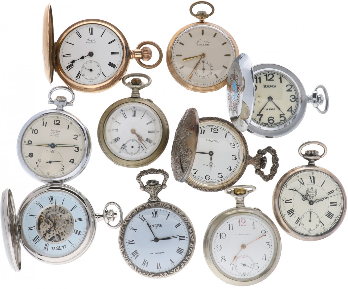 Lot Zakhorloges (10) - Onedel