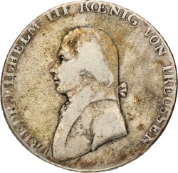 German States. Prussia. Friedrich Wilhelm III. Thaler. 1809.