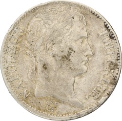 France. Empire. Napoleon. 5 Francs. 1809 B.