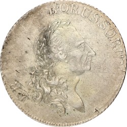 German States. Prussia. Friedrich 'the Great' II. 1/3 Thaler. 1786.