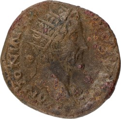 Roman Empire. Antonius Pius. Dupondius. ND (138-161).