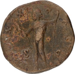 Roman Empire. Antonius Pius. Dupondius. ND (138-161).