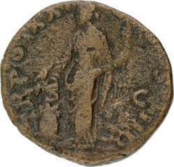 Roman Empire. Antonius Pius. As. ND (138 - 161).