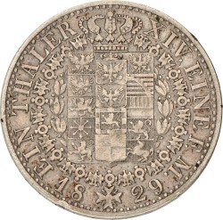 German States. Prussia. Friedrich Wilhelm III. Thaler. 1829.