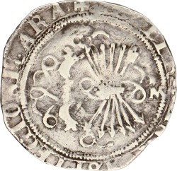 Spain. Toledo. Ferdinand & Isabella. 2 Reales. ND (1520 - 1566).