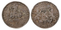 Dukaton of zilveren rijder - PIEDFORT. Amsterdam. 1673. Fraai / Zeer Fraai.