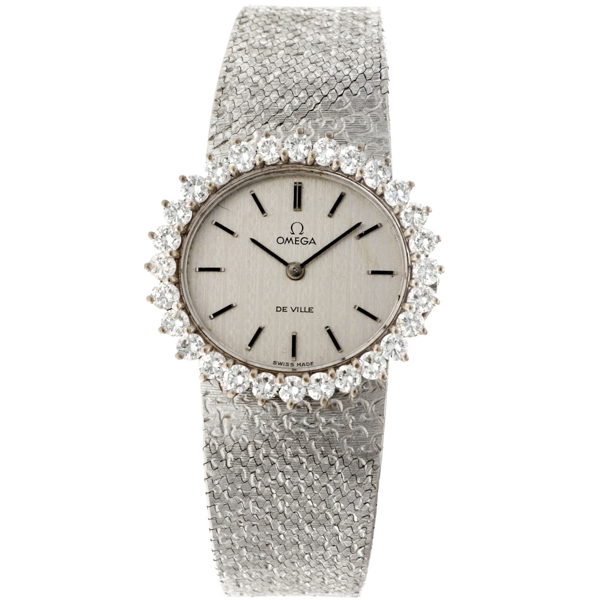 Omega de Ville 18K. 8340 001 - Dames horloge - ca. 1972.