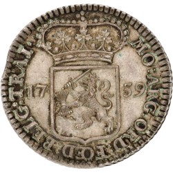 Muntmeesterpenning. Utrecht. 1759. MS 63.