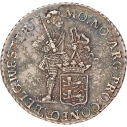 Zilveren dukaat. West-Friesland. 1792. AU 53.