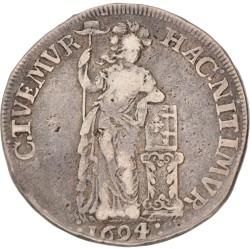 2 gulden - Generaliteits. Gelderland. 1694. VF details.