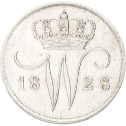 10 Cent. Willem I. 1828 U. MS 62.