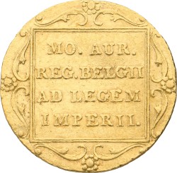 No reserve - Gouden dukaat. Willem I. 1828. Zeer Fraai.