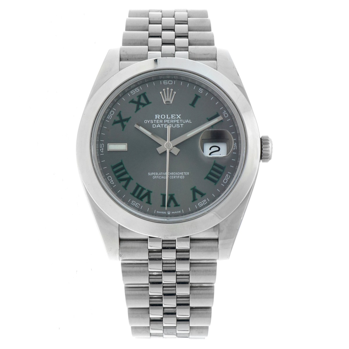 No Reserve - Rolex Datejust 41 Wimbledon 126300 - Herenhorloge - 2020.