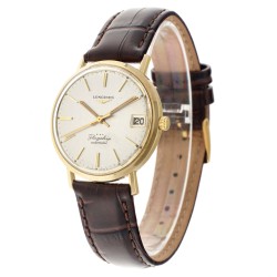 No Reserve - Longines Flagship 18K. 3418 - Heren polshorloge.