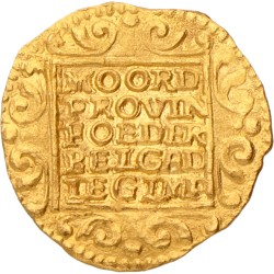 Gouden Dukaat 'Vliegent hart'. Utrecht. 1729. MS 63