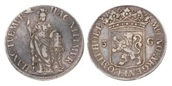 3 gulden - Provinciaal. Holland. 1681. VF 35.