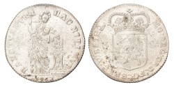 3 gulden - Generaliteits. West-Friesland. 1763. UNC details.