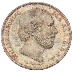 2½ Gulden. Willem III. 1872. MS 64+