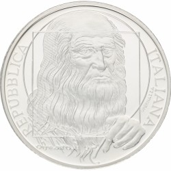 Italy. Republic. 10 Euro 'Leonardo Da Vinci'. 2006.