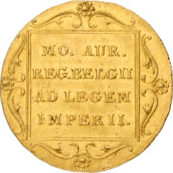 Gouden Dukaat - geslagen in Sint Petersburg. Willem II. 1849. Prachtig -.