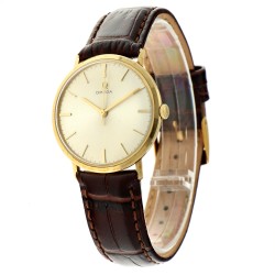 No Reserve - Omega Vintage 14K. - Heren polshorloge.