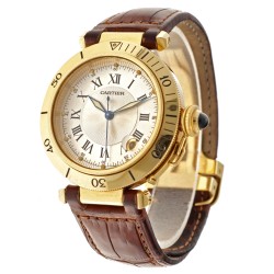 No Reserve - Cartier Pasha 18K. 1027 - Herenhorloge.