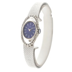 Milus Vintage 18K Diamonds Lapis - Dames horloge. 