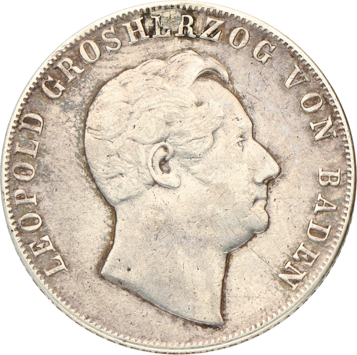 German states. Baden. Leopold. 2 Gulden. 1846.