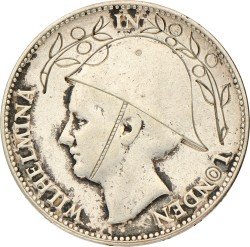 1 Gulden. Wilhelmina in London. 1939. Fraai +.