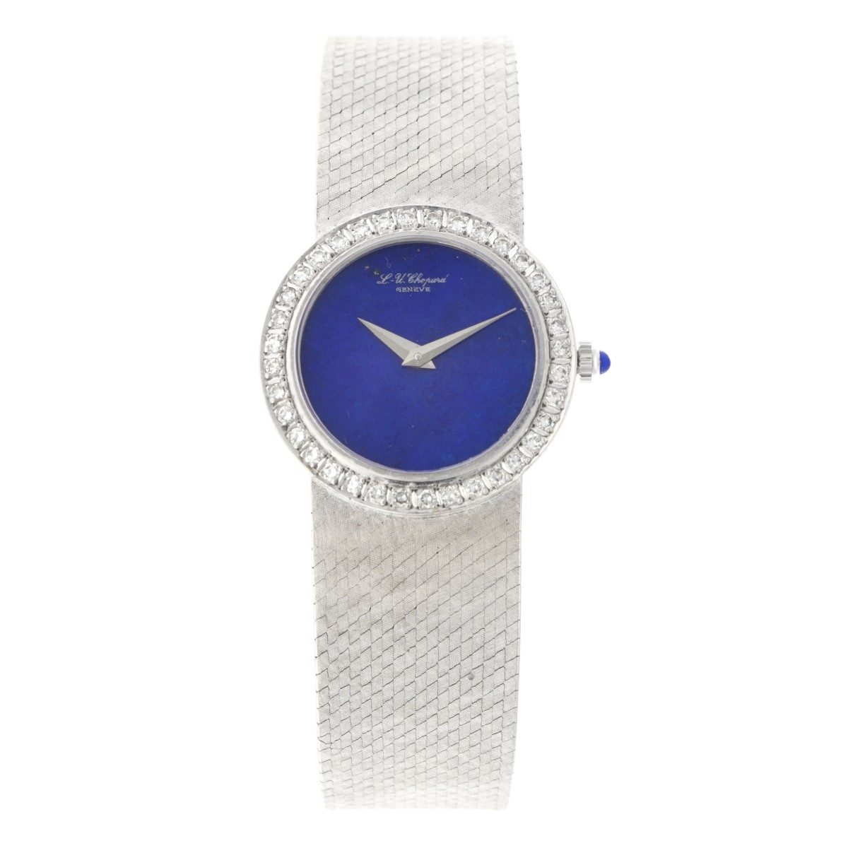 Chopard Vintage 18K. Lapis Lazuli - Dames horloge - ca. 1970's.